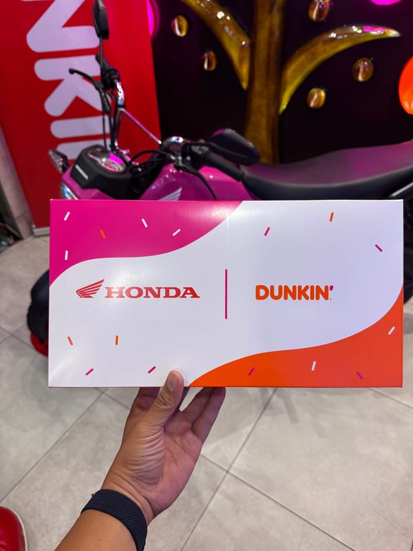 Free Box of Dunkin’ Donuts with Every Purchase of a Honda NAVi
