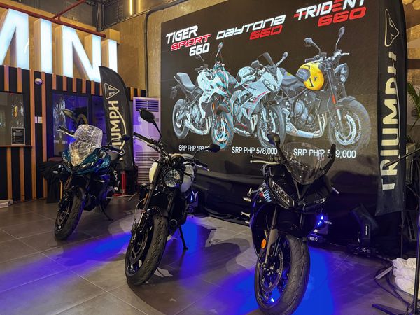 Triumph Motorcycles Philippines Unveils 'Triple Trio' 660 Lineup at New Autohub Premier Alabang Showroom