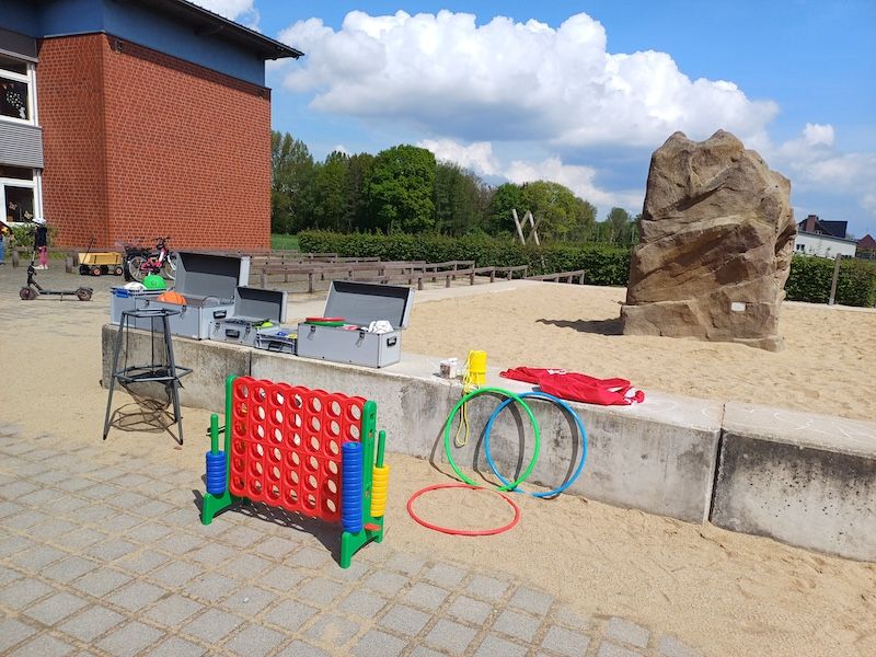 Jugendtreff Alte Schule Höngen startet in seine erste Spielmobilsaison