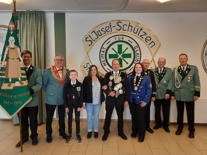 Das Königspaar 2022 von Stahe– Frank und Patricia Beemelmanns.