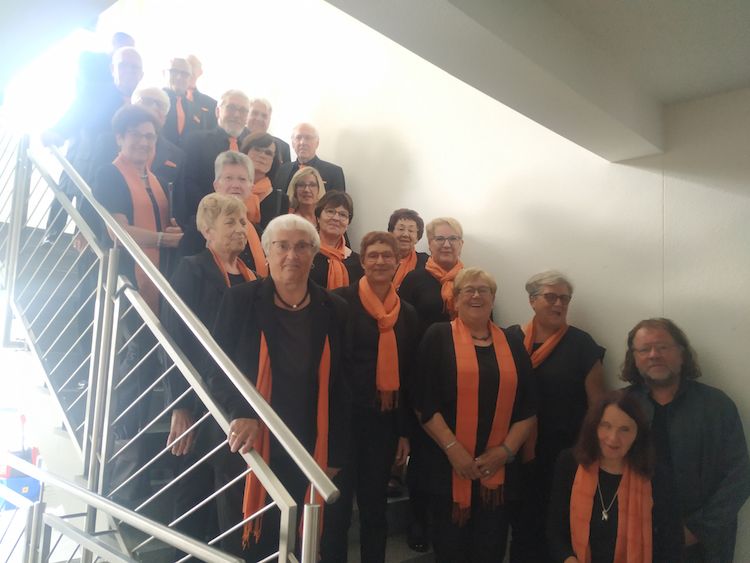 Pfarrcäcilienchor Höngen zu Gast im Rathaus Tüddern