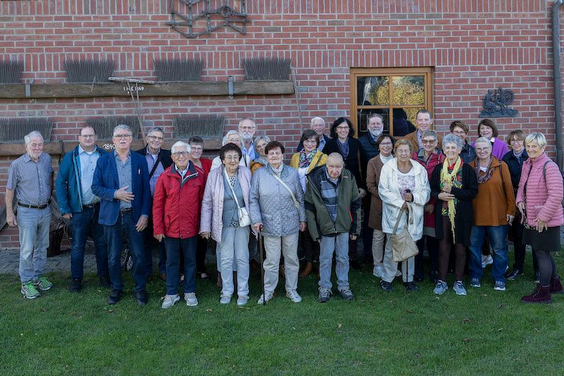 Heimatvereinigung Selfkant zu Besuch im Flachsmuseum Wegberg-Beeck