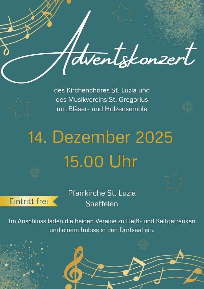Adventskonzert in Saeffelen