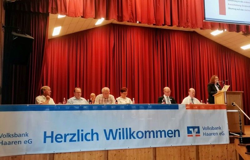 Mitglieder der Volksbank Haaren eG beschließen Fusion