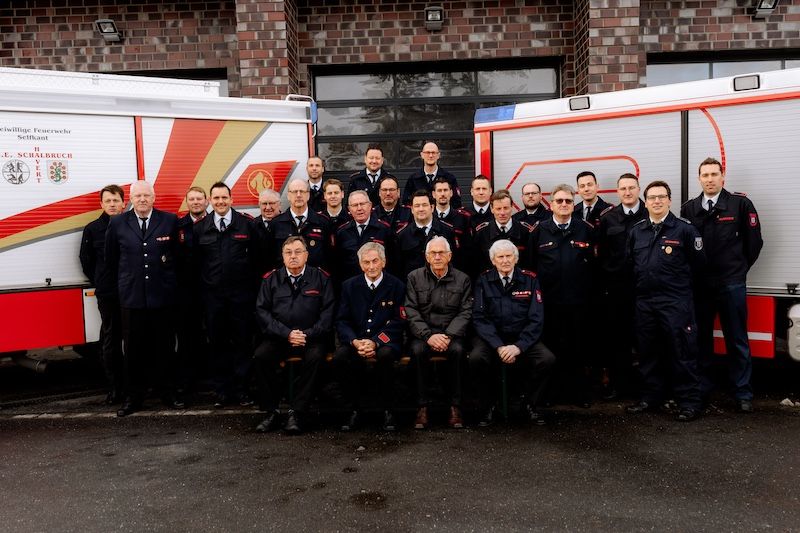 Fahrzeug- und Drohneneinweihung bei der Löscheinheit Schalbruch-Havert am 11. Mai