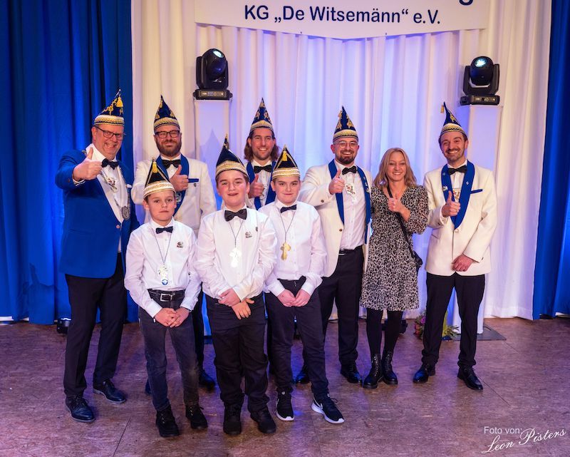 7x11 Jahre KG „De Witsemänn“ - „Wir loate die Korke Knalle“