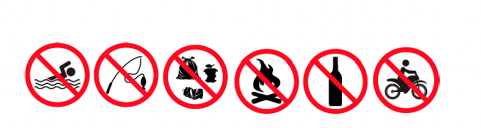 Regeln am "Safari-See"