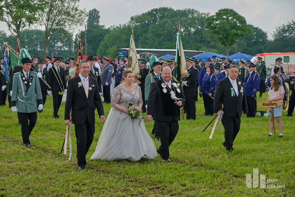 Bilder von der heutigen Feldandacht