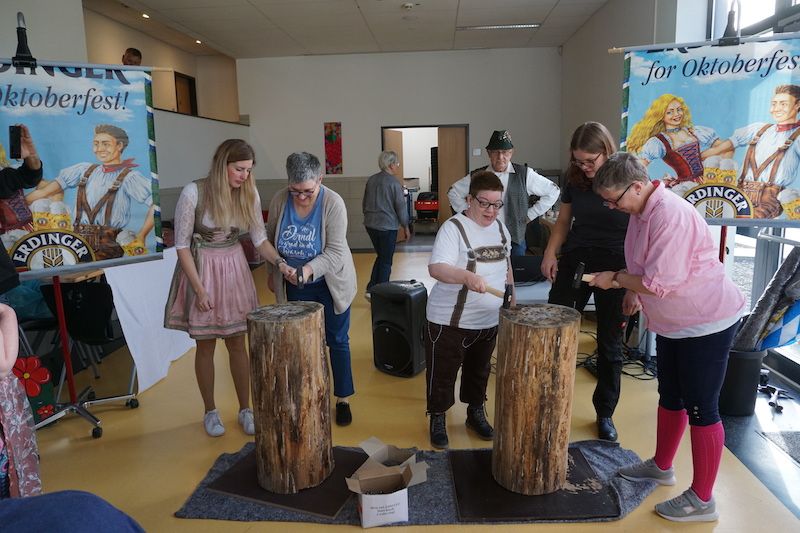Zünftiges Oktoberfest des Fördervereins