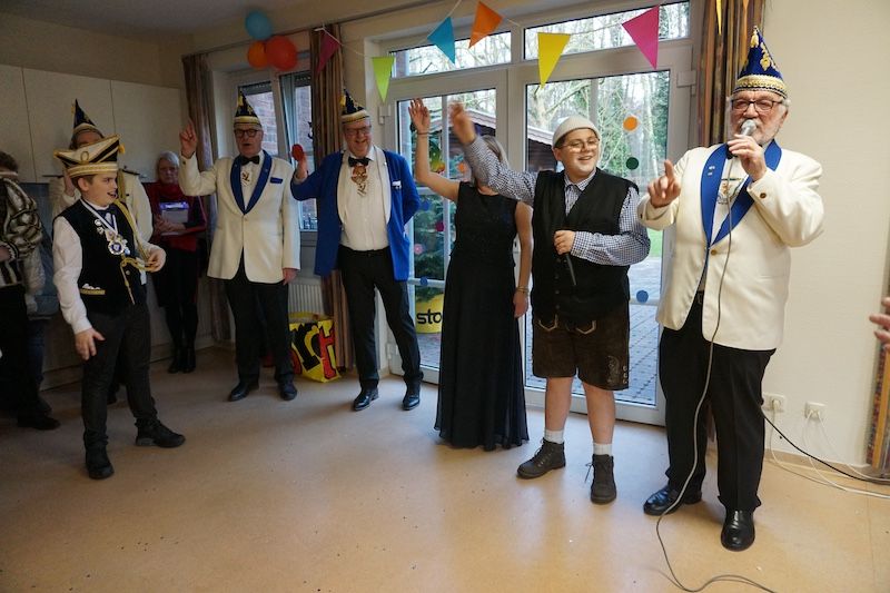 KG De Witsemänn besucht Wohnstätte