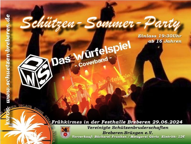 Sommerparty in Breberen