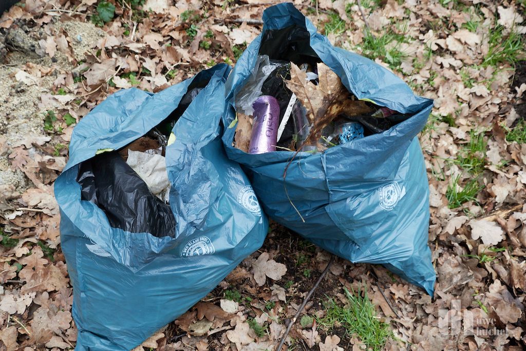 Müllaktion in Tüddern