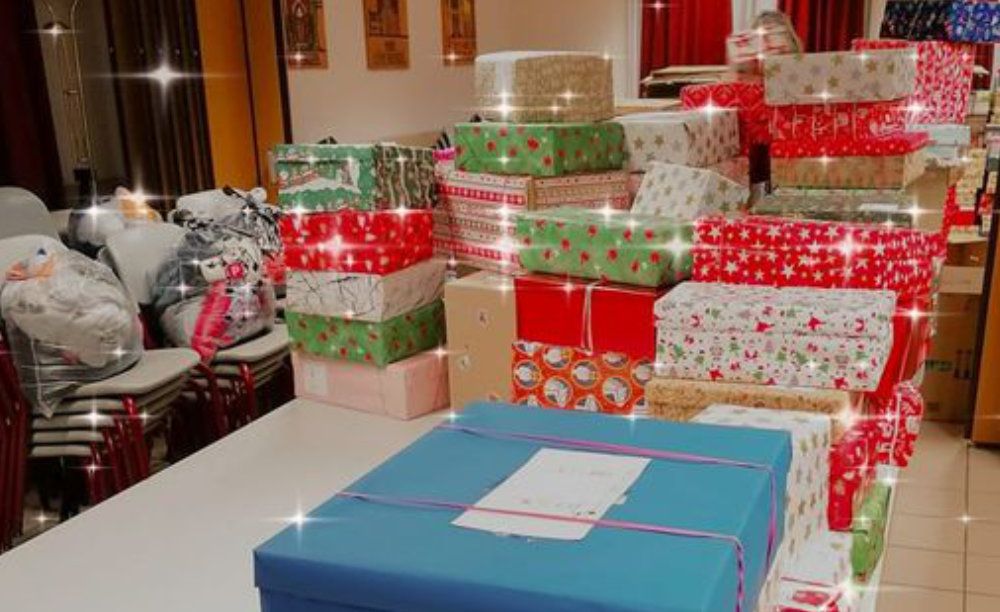 Danke an die vielen Spender der Weihnachtspäckchenaktion!