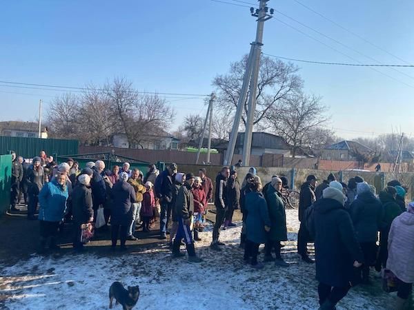 Bitte helfen Sie weiter den Menschen in der Ukraine mit Lebensnotwendigem