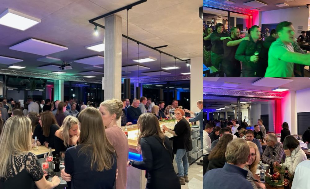 Festliche und später stimmungsvolle Weihnachtsfeier beim SC Selfkant