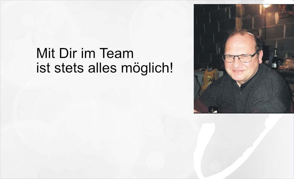 Herzlichen Glückwunsch zum 25 jährigen Jubiläum.