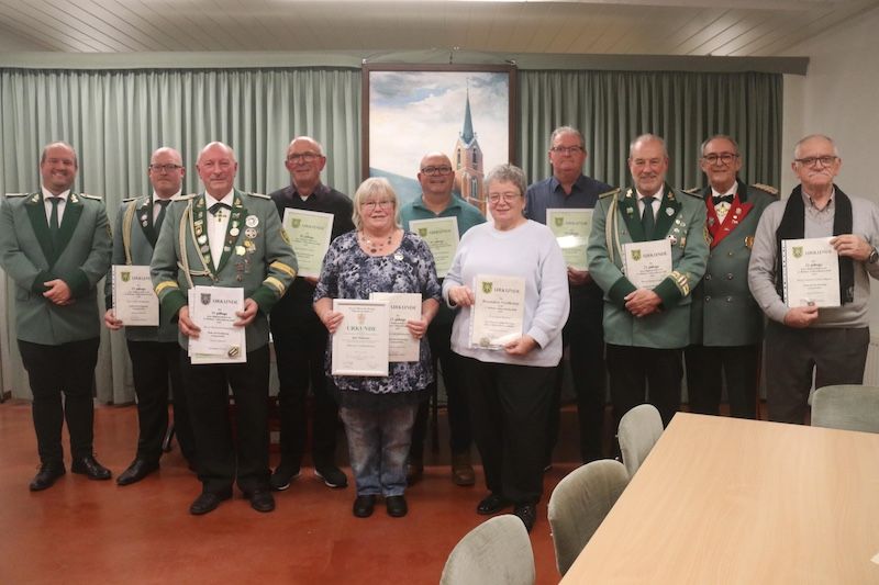 St. Hubertus sah sehr gutes Schützenjahr