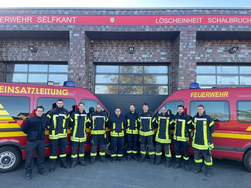 Neue Sprechfunker für die Feuerwehr Selfkant