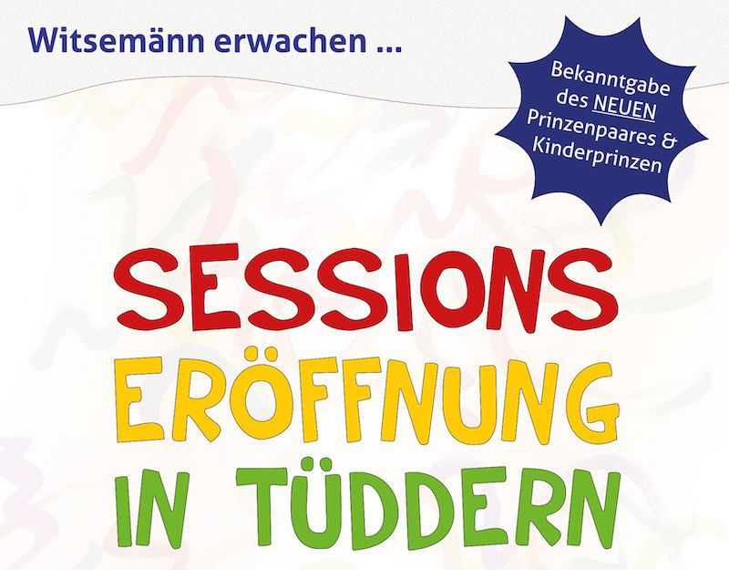 Auf in die närrische Zeit – Sessionseröffnung der KG de Witsemänn