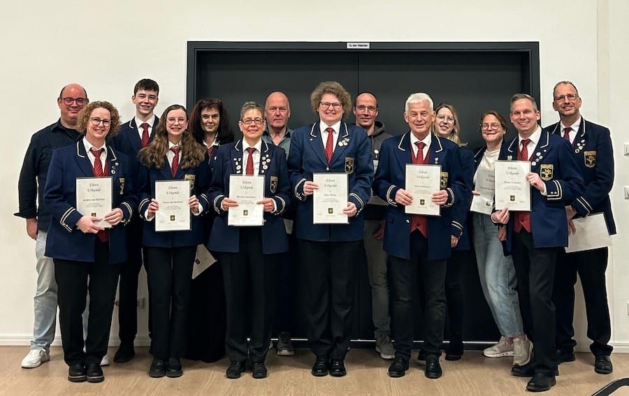 Generalversammlung bildete den Rahmen für zahlreiche Ehrungen
