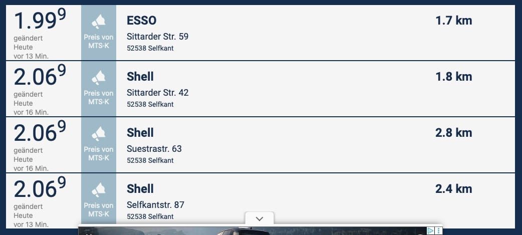 Warum sind unsere Kraftstoffpreise höher als in Belgien?