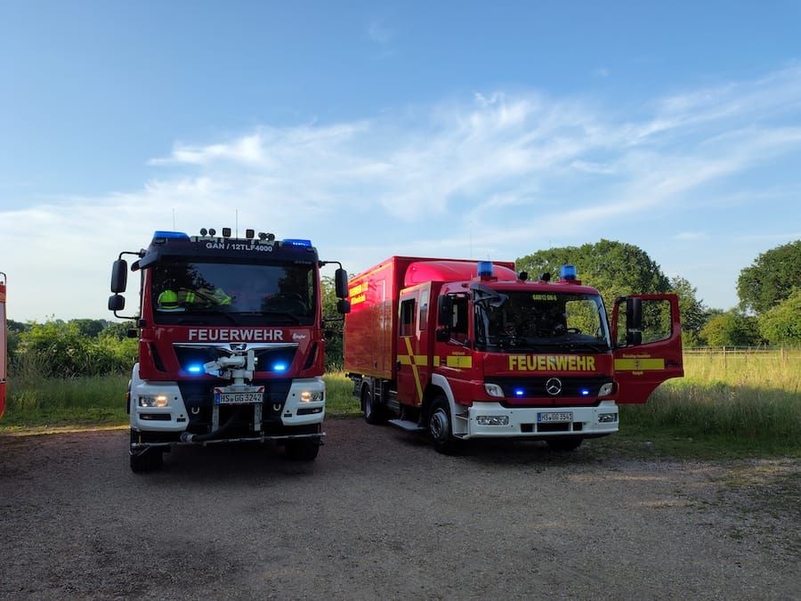 Drei nicht alltägliche Einsätze fordern die Feuerwehr am Sonntag