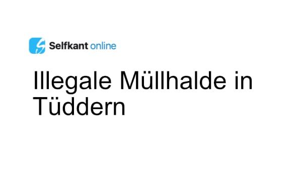 „Mount Tüddern“: FDP/FW fordern Aufklärung - Umweltausschuss: offene Fragen zu Selfkant und Erkelenz