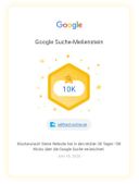 10K Klicks über Google suche
