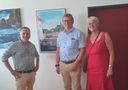 Ratsmitglied Audierne beim Partnerschaftsverein Selfkant Pont-Croix und bei Bürgermeister Gerard Küsters