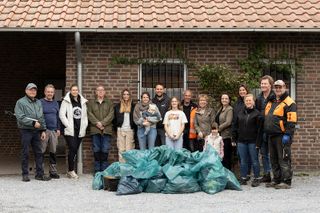 Müllsammelaktion in und um Millen