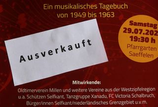 "Einmal Niederlande und zurück" ist "ausverkauft"