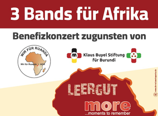 Drei Bands „rocken“ für Burundi und Ruanda
