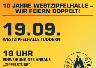 Erweiterung der Westzipfelhalle in Tüddern