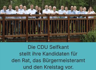 Unsere Kandidaten vor Ort!
