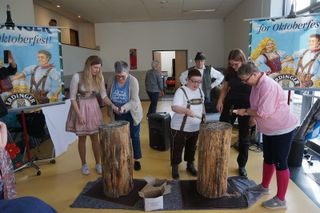 Zünftiges Oktoberfest des Fördervereins