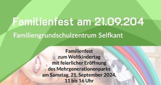 Großes Familienfest zum Weltkindertag in Selfkant