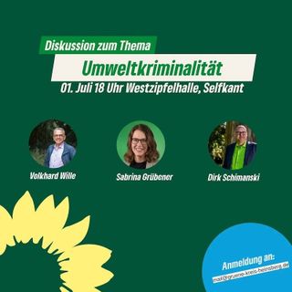 Veranstaltung zum Thema Umweltkriminalität