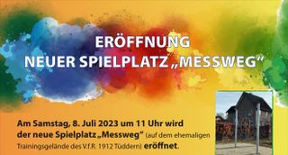 Eröffnung Neuer Spielplatz "Messweg"