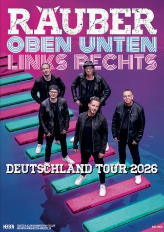 Start Vorverkauf für das Vollkonzert mit den Räubern am kommenden Samstag, 25. Oktober 2025