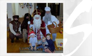 Nikolaus-Hausbesuche bei Gangelter Familien