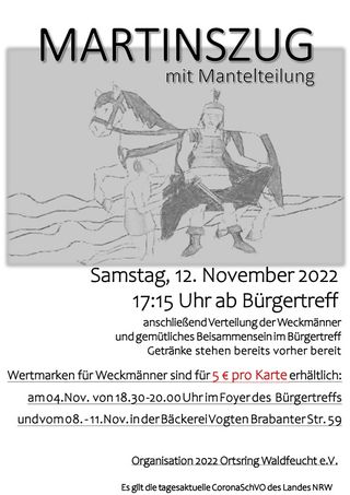 Sankt Martin reitet wieder!