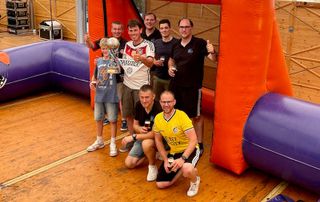 Erstes Haverter Menschen-Kicker-Turnier