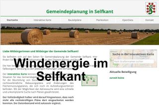 Vom 6.5. bis zum 14.6. können Sie sich zum Sachlichen Teilplan Erneuerbare Energien im Selfkant einbringen