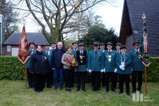 Theo Baumanns holte in Tüddern den Vogel von der Stange