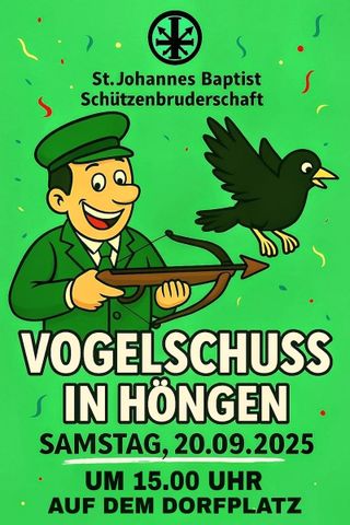 Vogelschuß in Höngen