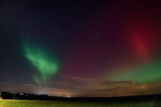 Seltenes Naturschaubild über dem Selfkant