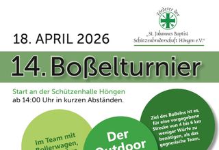 14. Boßelturnier