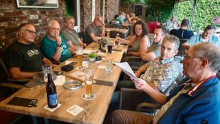 Arbeitstreffen der Steinkauzgruppe in gemütlicher Runde