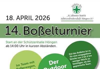 14. Boßelturnier