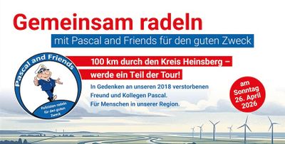 Pascal & Friends radeln wieder für den guten Zweck